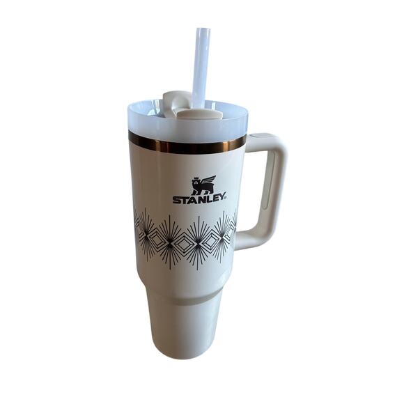 Stanley Deco Collection White 40oz Tumbler - Picture 1 of 6